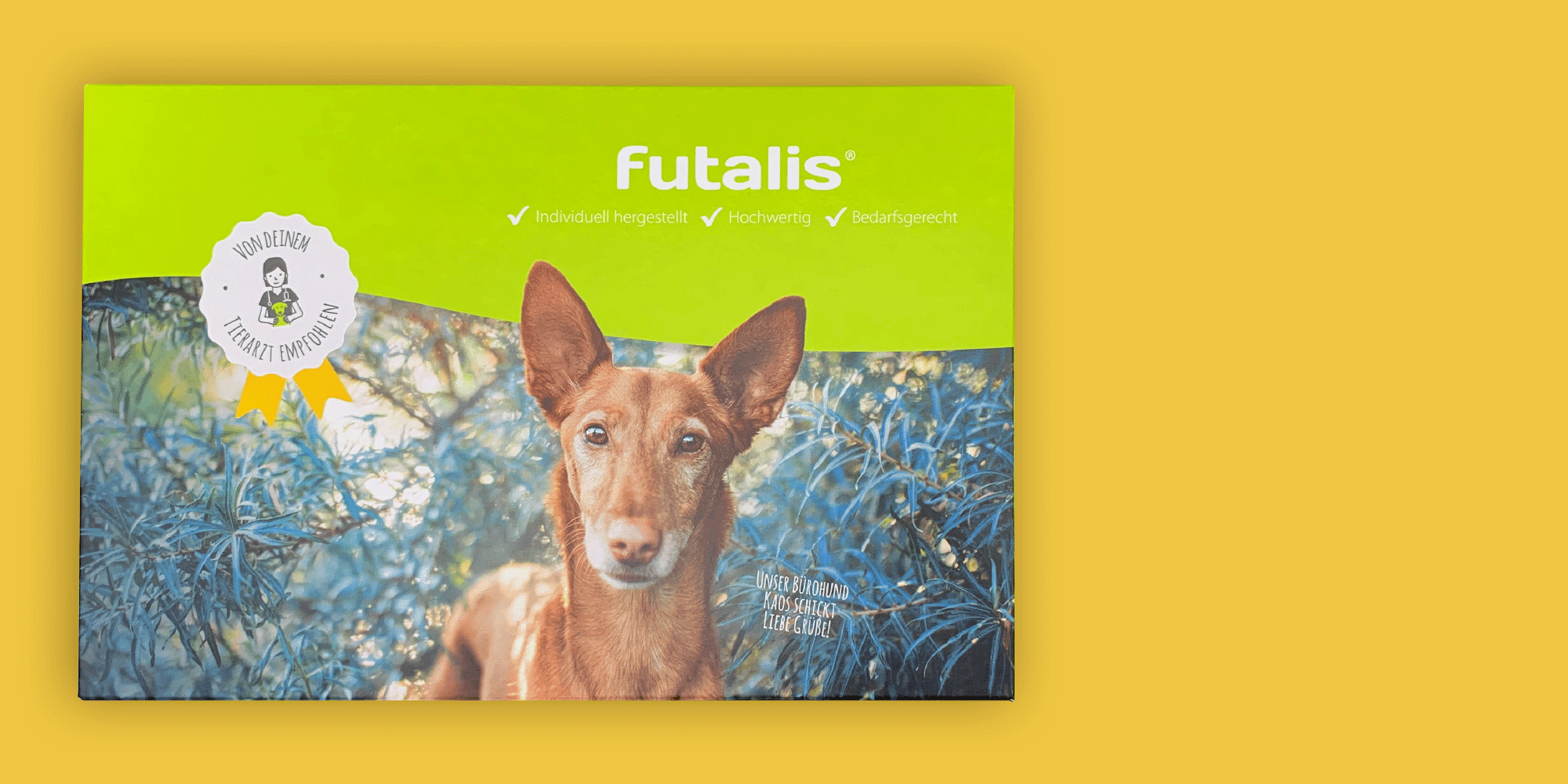 Futalis | Proben-Versandverpackung, nachhaltig produziert