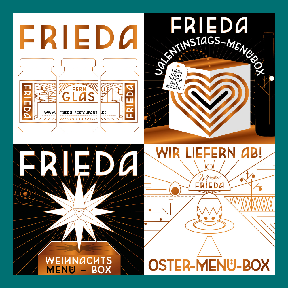 Frieda Restaurant | Social Media Assets