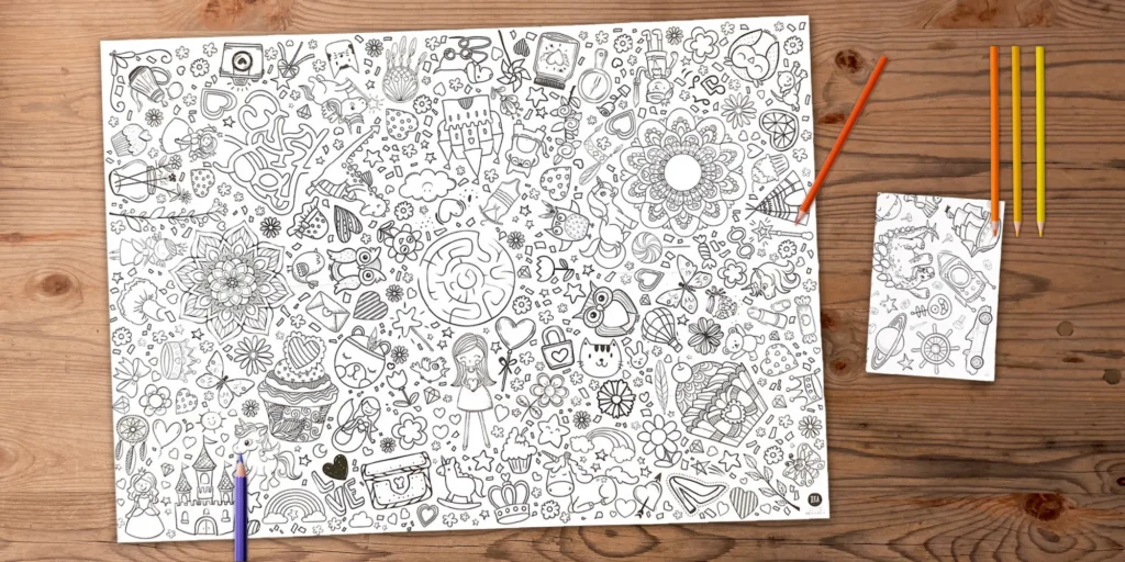 DuW family | nachhaltiges Printmanagement | JEKA | nachhaltige produzierte Ausmaltischdecken Printprodukte